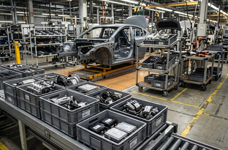 rfid-automotive Automotive manufacturing with RFID technology