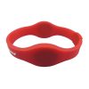Silicone dual RFID NFC wristband