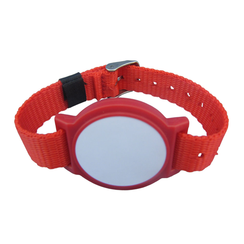 Nylon RFID NFC wristband with watch buckle - Image 2