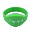 Silicone oval RFID NFC wristband - Image 2