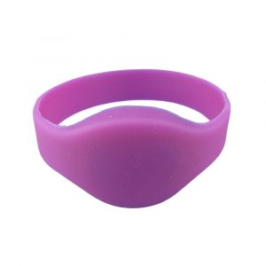 Silicone oval RFID NFC wristband