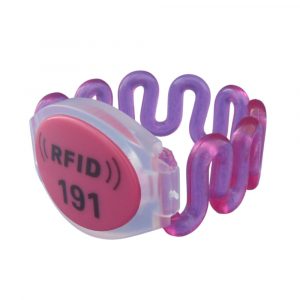 Plastic RFID NFC wristband 45mm