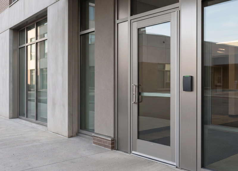 access-constrol-rfid Building with RFID access control