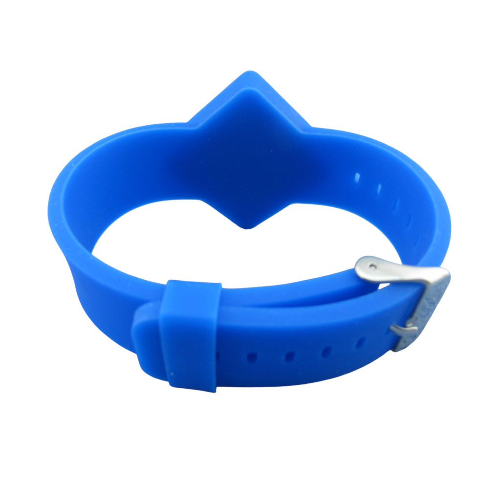 Silicone RFID NFC wristband with watch buckle - Image 2